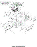 Engine (120V), Frame And Belt Drive