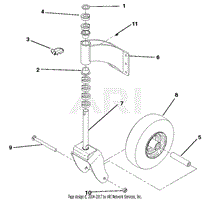 Wheel and Strut Assembly