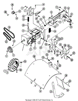 Tine &amp; Drive Assembly