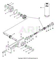 Tiller Gearcase