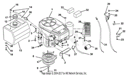 Engine, Fuel And Exhaust System