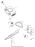 Engine, Blade And Belt