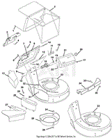 Mower Pan And Bag