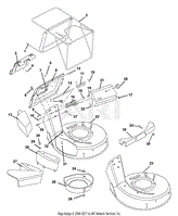 Mower Pan And Bag