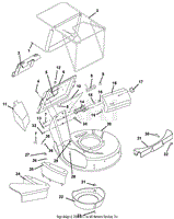 Mower Pan And Bag