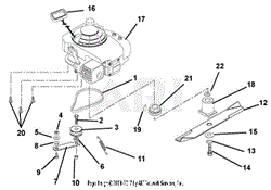 Engine, Blade And Belt