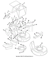 Mower Pan And Bag