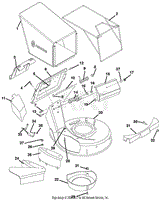 Mower Pan And Bag