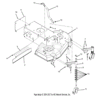 Frame And Front Caster