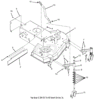 Frame And Front Caster