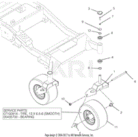 Front Caster Wheels