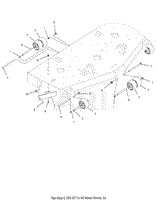 Anti-Scalp Wheels And Baffle - 60&quot;