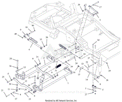 Parts List 11 - Deck Lift RH