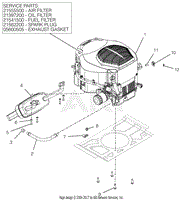 Engine - Kohler Twin 23 HP