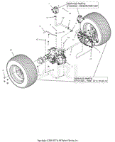 Rear Tires And Transaxles - 48&quot;