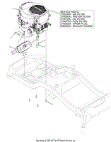 Engine - Kohler KT740