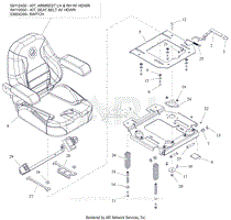 Parts List 27 - Seat