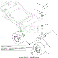 Front Caster Wheels