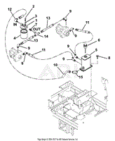 Hydraulic Tank, Filter And Pump To Tank Circuit