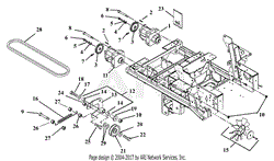 Hydrostatic Pumps, Idlers, &amp; Belt