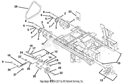 Hydrostatic Pumps, Idlers, And Belt