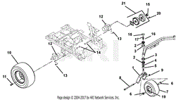 Wheel Motors, Tires, Brakes And Front Forks