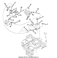 Hydraulic Tank, Filter, Pumps And Hoses