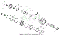 Hydro-Gear Wheel Motor