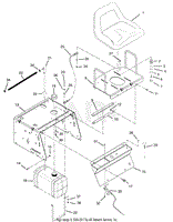 Seat, Support &amp; Fuel Tank