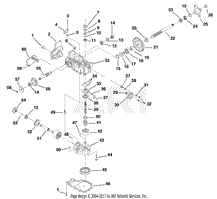 Hydrostatic Transaxle - Left (020, 021, 022, 023, 308-S/N 000101-000999 &amp; 013-S/N 010055-010499)