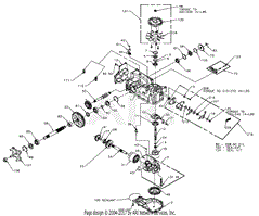 Hydrostatic Transaxle - Right (020, 021, 022, 023, 308-S/N 000100 &amp; Up &amp; 013-S/N 010500 &amp; Up)