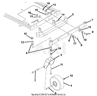 Front Axle, Tires and Bumper