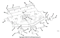 Mower Brackets and Rollers