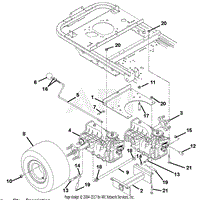 Transaxle, Dump Valves and Rear Wheels