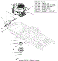 Engine - Kawasaki FR600