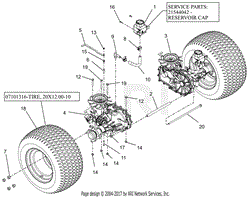 Rear Tires And Transaxles - 60&quot;