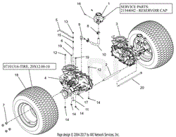 Rear Tires And Transaxles - 60&quot;