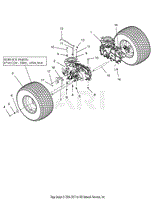 Rear Tires and Transaxles