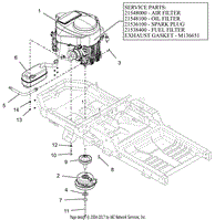 Engine - Kawasaki FR651 - 42&quot;