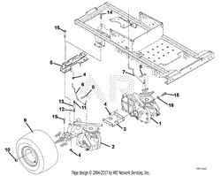 Transaxle, Dump Valves And Rear Wheels