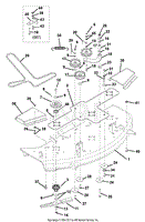 Mower Deck, Belt, Idlers And Blades