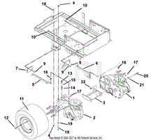 Transaxle, Dump Valves And Rear Wheels