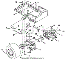 Transaxle, Dump Valves And Rear Wheels