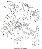 Frame, Hood, Fenders, Casters And Tires (2)