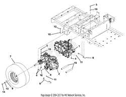 Transaxle, Dump Valves And Rear Wheels