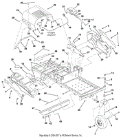 Frame, Hood, Fenders, Casters And Tires