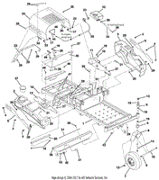 Frame, Hood, Fenders, Casters And Tires