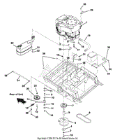 Engine, Exhaust, Belts And Idlers