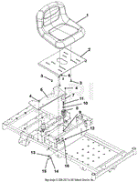 Seat And Seat Support - 34&quot;