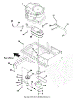 Engine, Exhaust, Belts And Idlers